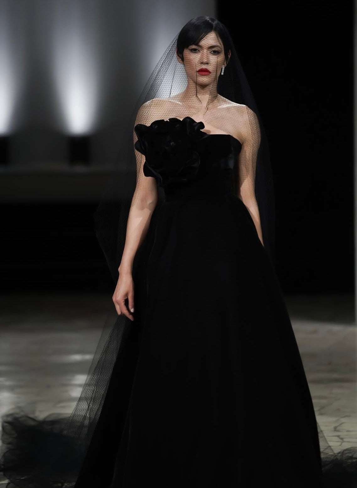 LOOK 14: DEA the black spring bride DRESS