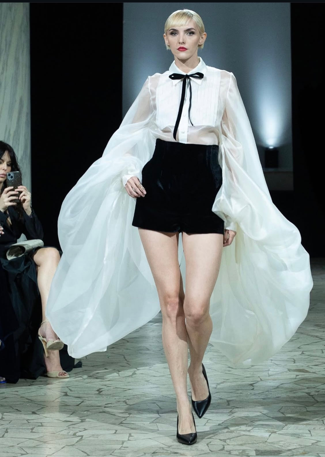 LOOK 25: VIRGIN the silk SHIRT
